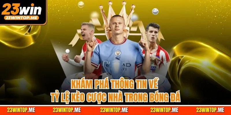 Khám phá thông tin về tỷ lệ kèo cược nhà trong bóng đá